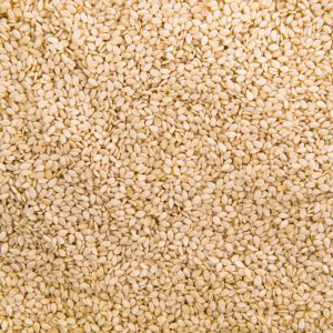 handmade hulled white sesame